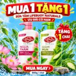 [Flash Sale - Mua 1 Tặng 1] Sữa tắm Lifebuoy Thiên nhiên Detox Và Chăm Sóc Chuyên Sâu 800g