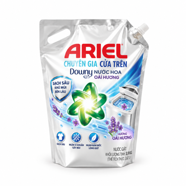 Nước giặt Ariel Downy hương oải túi 3.9kg